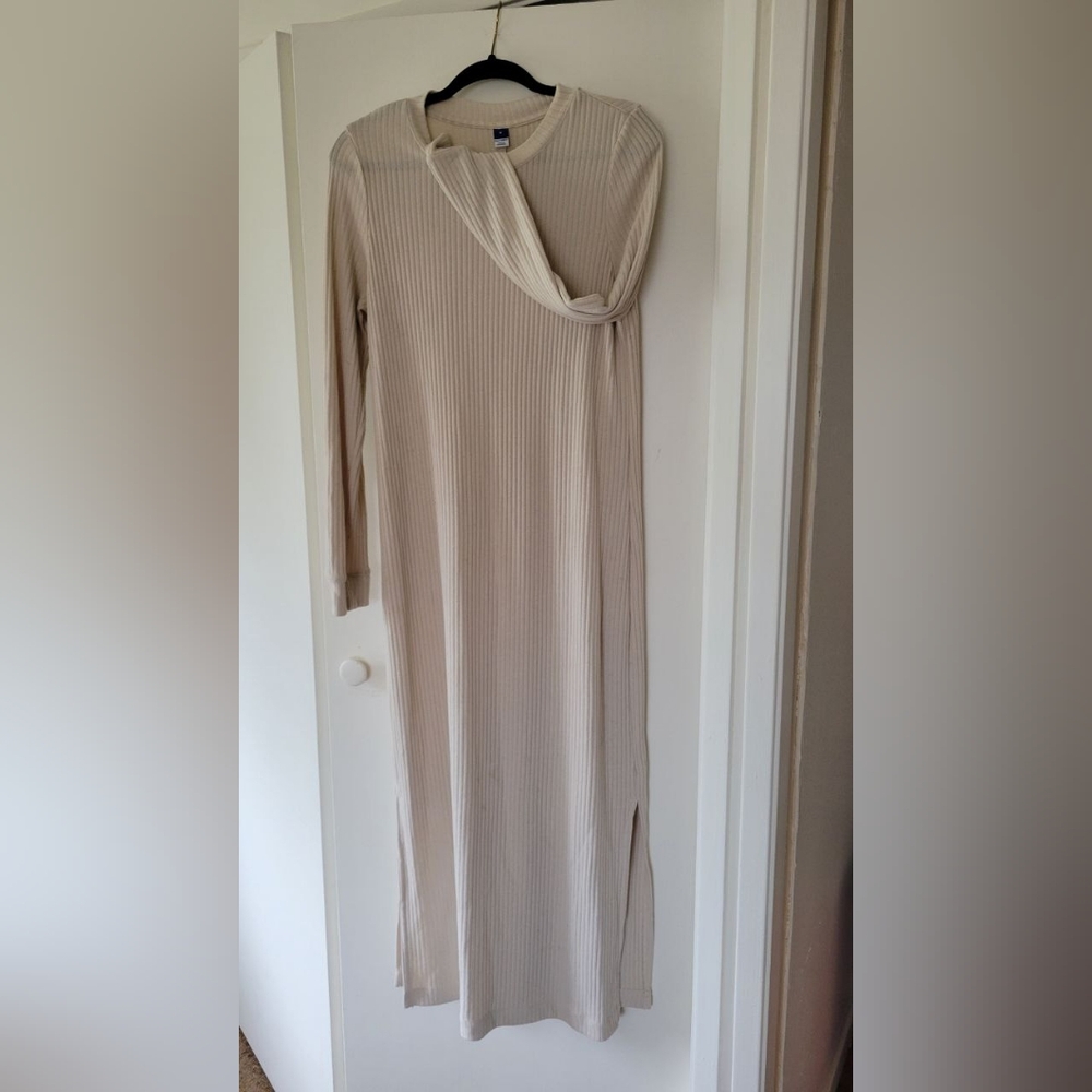 Tan Longsleeve Sweater dress--Old Navy size medium